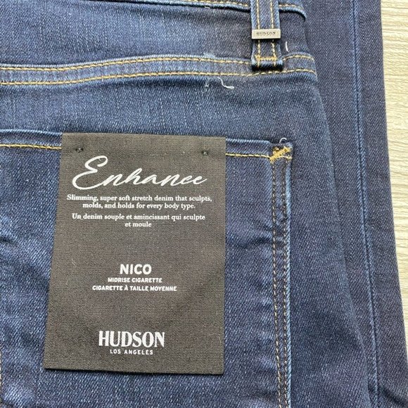 NWT Hudson Nico Cigarette Slim Jeans - Picture 4 of 9